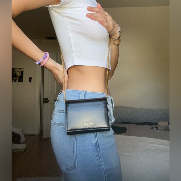 Saint Laurent mini crossbody chain wallet - Picture 6 of 13